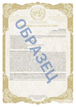 Образец Приложение к СТО 01.064.00220722.2-2020 Железногорск-Илимский Сертификат СТО 01.064.00220722.2-2020 